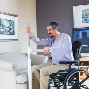 HealthCraft Advantage Rail wheelchair user transfer – Home Safety Solutions | VIVA Mobility