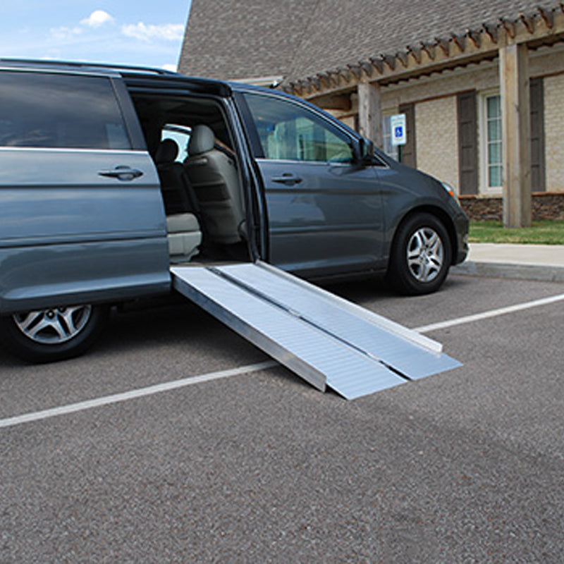 American Access Sidekick Folding Portable Wheelchair Ramp vehicle van